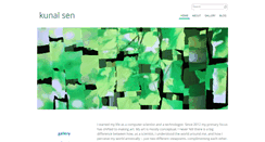 Desktop Screenshot of kunalsen.com